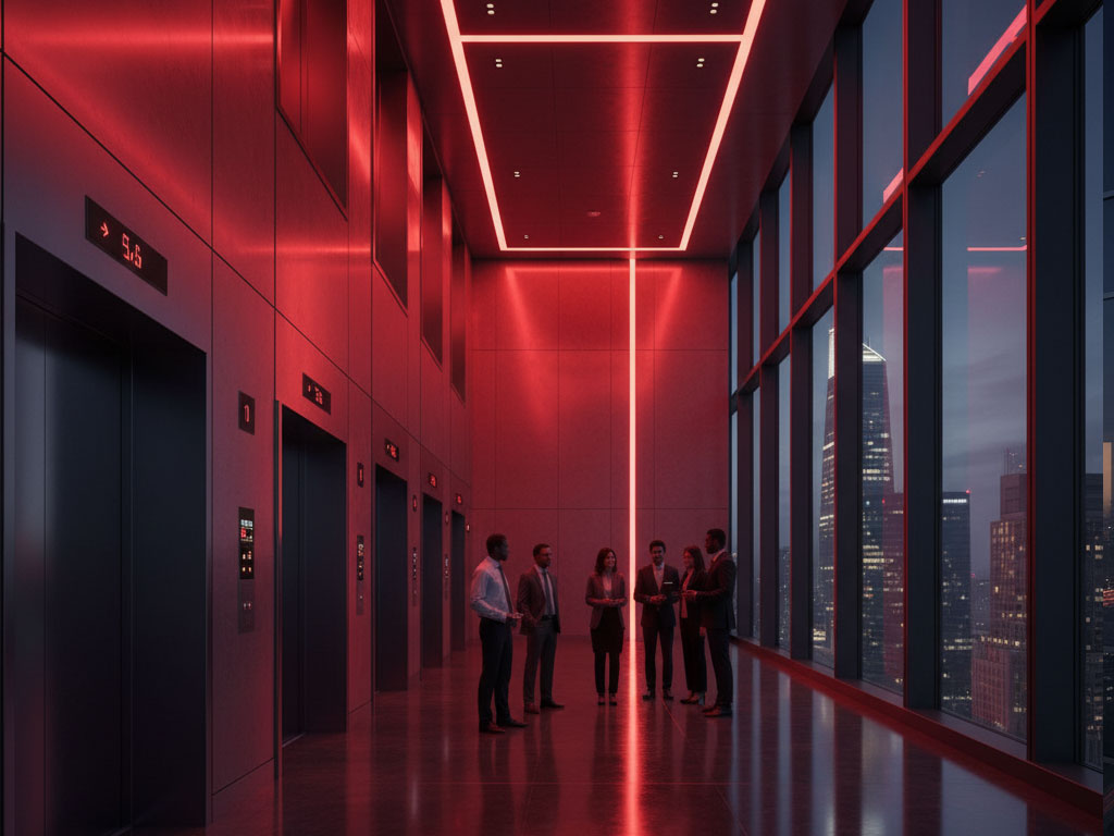 طراحی آسانسور در ساختمانهای بلندمرتبه طراحی آسانسور در ساختمانهای بلندمرتبه