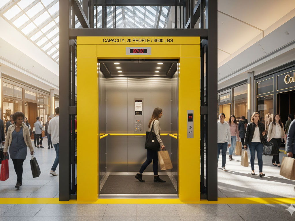 آسانسور و فضاهای عمومی آسانسور و فضاهای عمومی