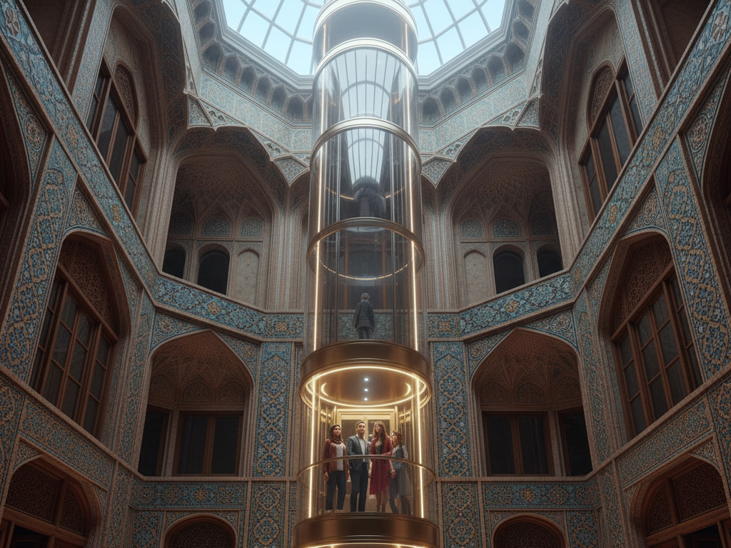 طراحی آسانسور برای ساختمانهای تاریخی طراحی آسانسور برای ساختمانهای تاریخی