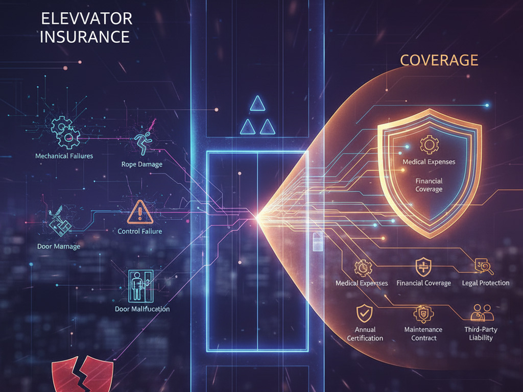 نقش بیمه در پوشش خسارات ناشی از حوادث آسانسور نقش بیمه در پوشش خسارات ناشی از حوادث آسانسور