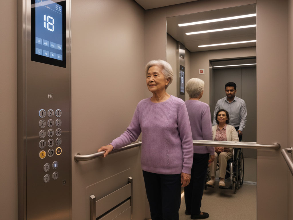 طراحی آسانسور برای افراد مسن